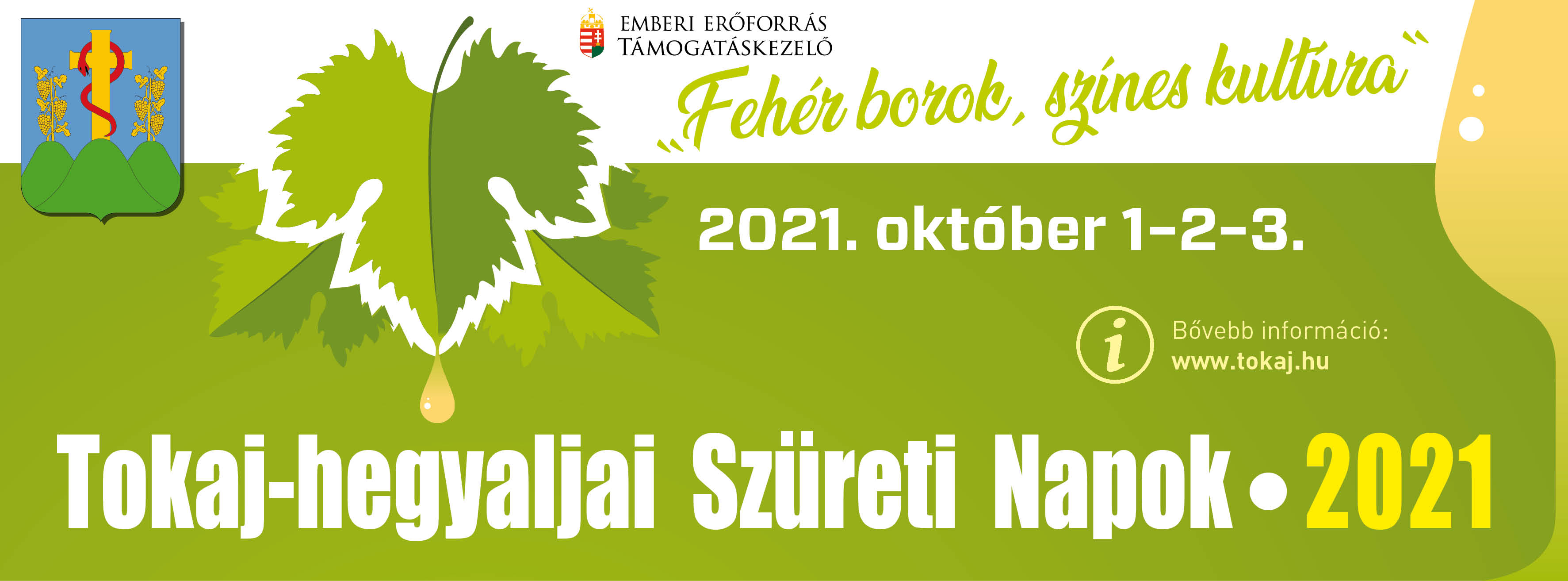 Tokaj-hegyaljai Szüreti Napok 2021. október 1-2-3.